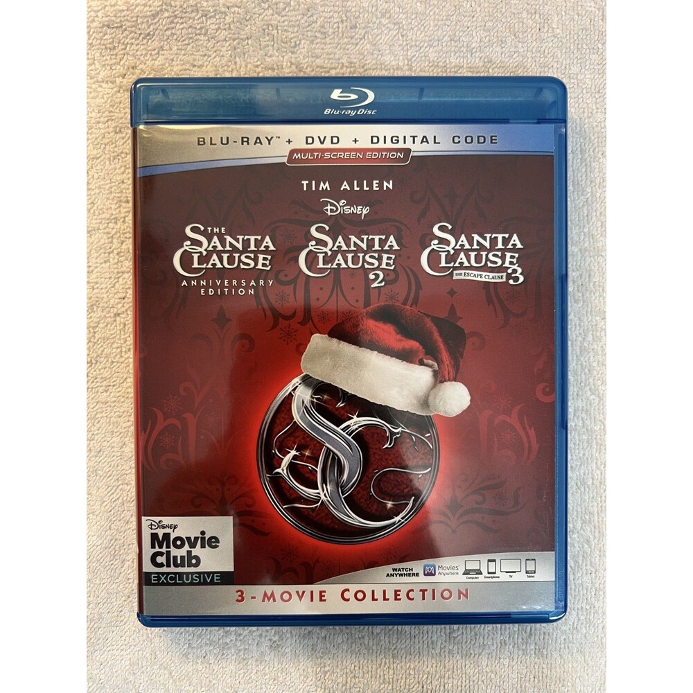 The Santa Clause 2 / 3 – Blu‑ray – Disney, Tim Allen, Movie Club Exclusive